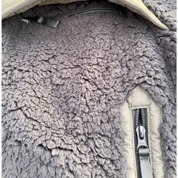 MANRESA Fleece Winter Jacket Zip up Pockets Wool Polyester Men's Black Size US L - Picture 4 of 7